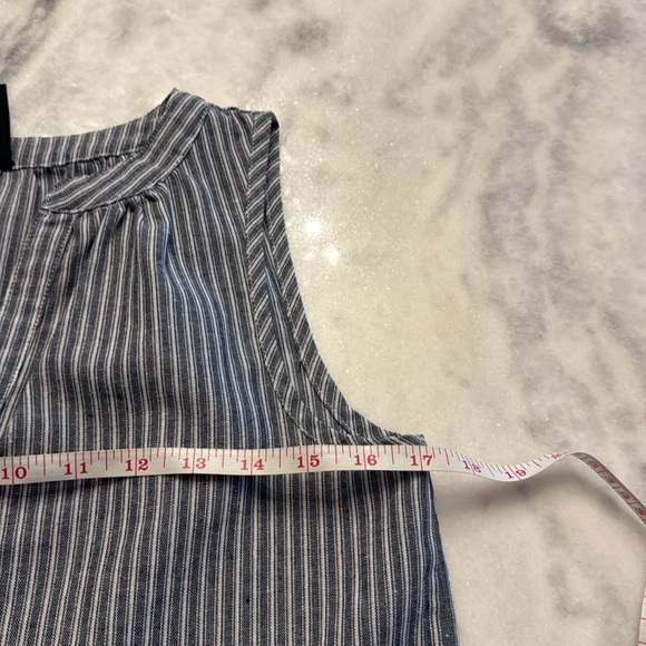 BOBI - TIERED TANK DRESS NAVY size xs - Picture 9 of 10